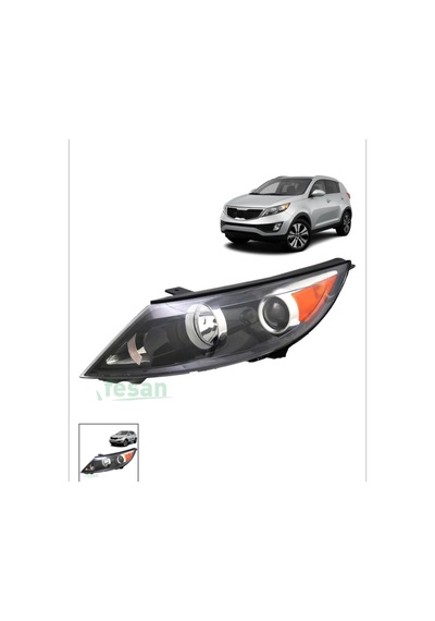 Kia Sportage 2011 Sol Motorlu Ledsiz Far