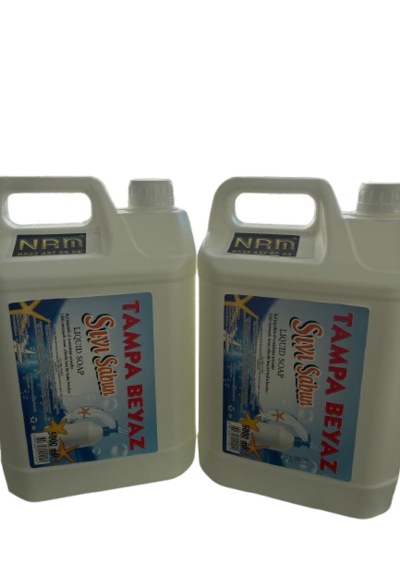 Nrm Tampa Beyaz Sıvı El Sabunu Nrm, Paket 4 Adet 5lt