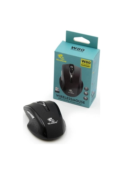 Yelandar W80 4 Tuşlu Kablosuz Optik Mouse