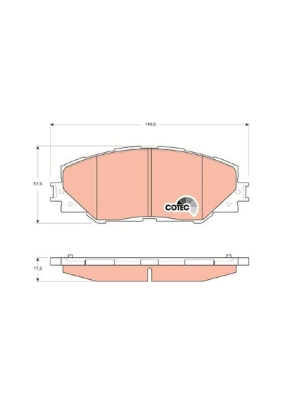 Toyota Rav4 2.2d4d 2005-2012 Trw Ön Balata Netpar3424 2ad