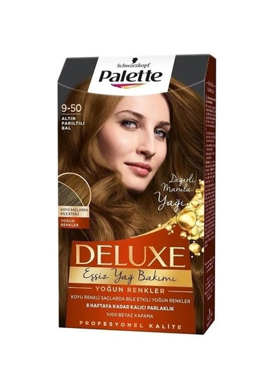 Palette Deluxe Set Boya 9-50 Altın Parıltılı Bal