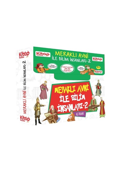 Kitap Kulübü 4. Sınıf Meraklı Avni İle Bilim İnsanları Serisi 2 Etkinlikli Değerlendirme Testi 10 Kitap Hikaye Seti 2024