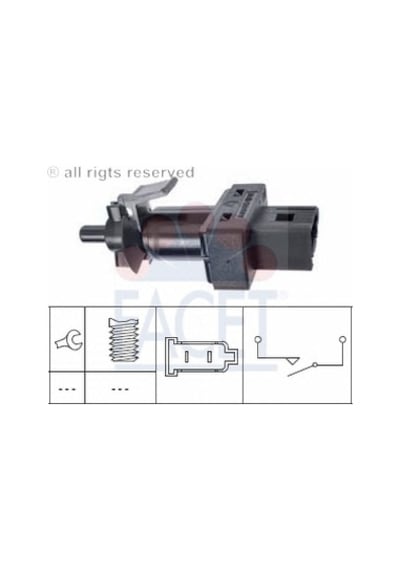 Vw Debriyaj Pedal Müşürü 2E0907457 2E0907457A Facet 7.1222