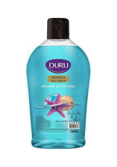 Duru Sıvı Sabun Okyanus Tazeliği 1,5l 3 Adet Diğer