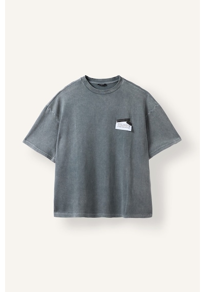 Defacto Loose Fit Bisiklet Yaka Kısa Kollu Etiket Detaylı Yıkamalı Basic Tişört I5175ax26hsar221 Antrasit-ar221 Defacto Loose Fit Bisiklet Yaka Kısa Kollu Etiket Detaylı Yıkamalı Basic Tişört I5175ax26hsar221 Antrasit-ar221