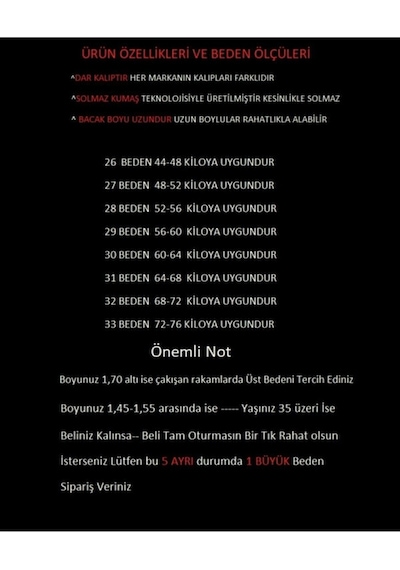 Lavajeans Ramrod Full Likralı Kışlık Kalın Kumaş Siyah Skinny Jean Pantolon-beden Tablomuza Bakınız Siyah