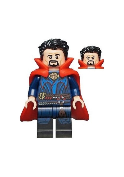 Minifigür Sh802 Doctor Strange - Plastic Cape, Brooch