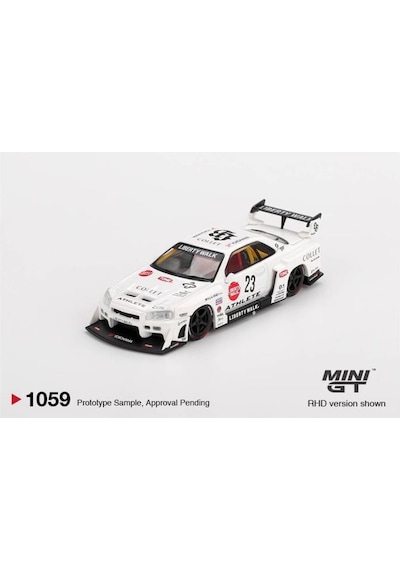Mini Gt 1059 Nissan Lb-er34 Super Silhouette Athlete/collet 1/64 Model Araba