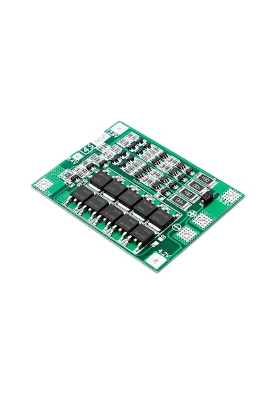 4S 40A Lityum Batarya Bms Koruma Kartı Balans Versiyon Pil Li-ion 18650 16.8V