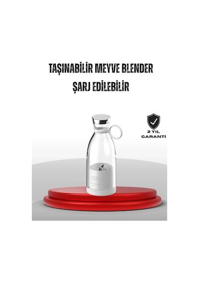 Taşınabilir Usb Şarjlı Taze Meyve Suyu Blender
