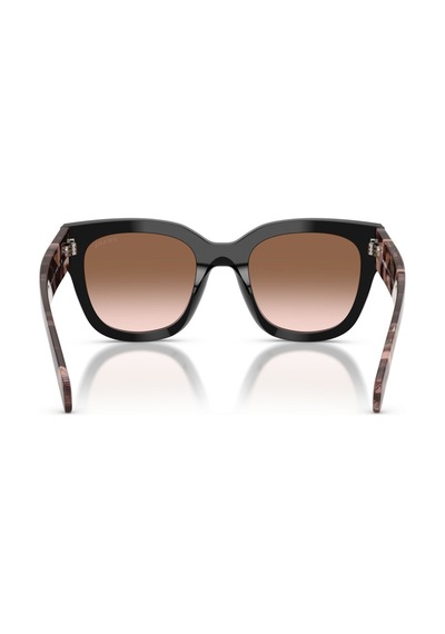 Prada Güneş Gözlüğü Pr C04s 52 28f90p Kahverengi - Leopar