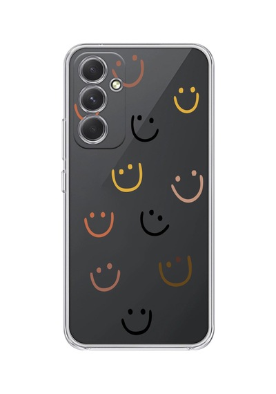 Samsung Galaxy Uyumlu M15 Silikon Desen217 Çok Renkli