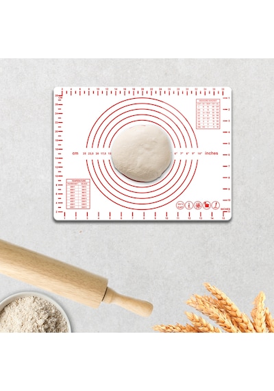Cam Hamur Açma Matı Düz Renk - Beyaz 30cm X 40cm