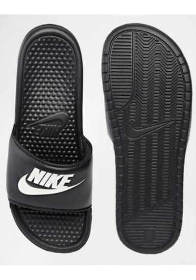 Nike 343880-027 Benassı Jdı Erkek Spor Terlik Siyah