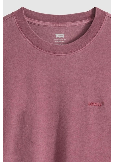 Levi's Red Tab Grunge Wash Roan Rou Erkek Vintage T-shirt-14425 Bordo