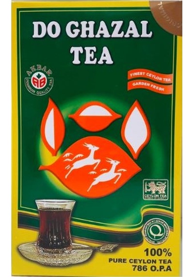 Do Ghazal Seylan Siyah Dökme Çay 450 G