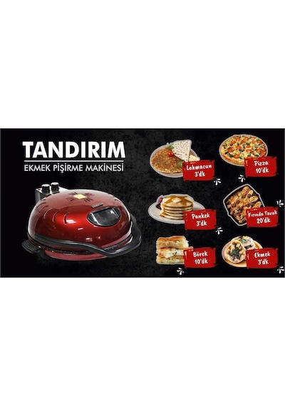 Tandırım Ekmek Pişirme  Makinesi