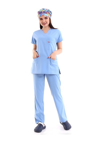 Bflex Soft Yarasa Kol Takım - 6413 Açık Mavi-7229