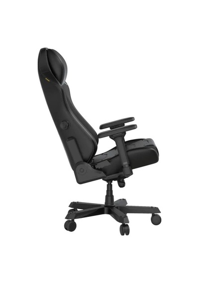 Dxracer Master Serisi Xl Mikrofiber Suni Deri Oyun Koltuğu, Mikrofiber Deri, 4d Kolçaklar, Çok Fonksiyonlu E Siyah