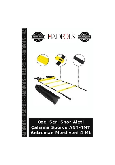 Özel Seri Spor Aleti Çalışma Sporcu Ant-4mt Antreman Merdiveni 4 Mt