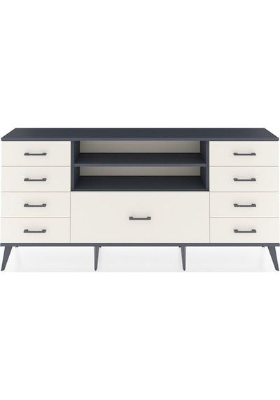 Arges Konsol 2 Raflı 9 Çekmeceli 176x30x83 Antrasit-antrasit/aytaşı Antrasit/aytaşı Arges Konsol 2 Raflı 9 Çekmeceli 176x30x83 Antrasit-antrasit/aytaşı Antrasit/aytaşı
