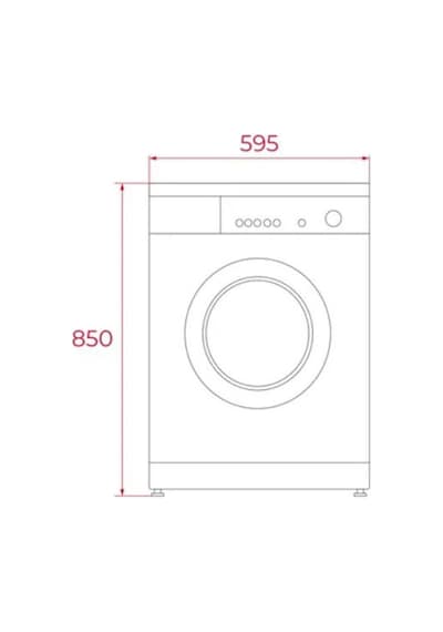 Teka WMK 40940 WH 1400 Devir 9 KG Solo Çamaşır Makinesi