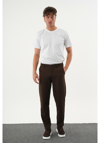 Redline Arden Kışlık Kalın Slim Fit Kemerli Erkek Pantolon Kahverengi Redline Arden Kışlık Kalın Slim Fit Kemerli Erkek Pantolon Kahverengi