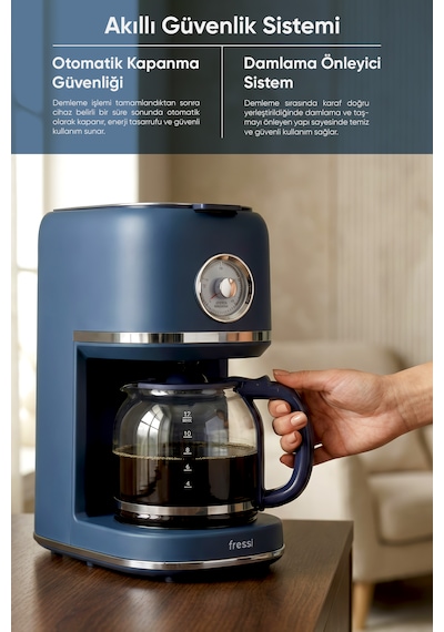 Fressi FR-FC1015 1,5 L Kadranlı Filtre Kahve Makinesi