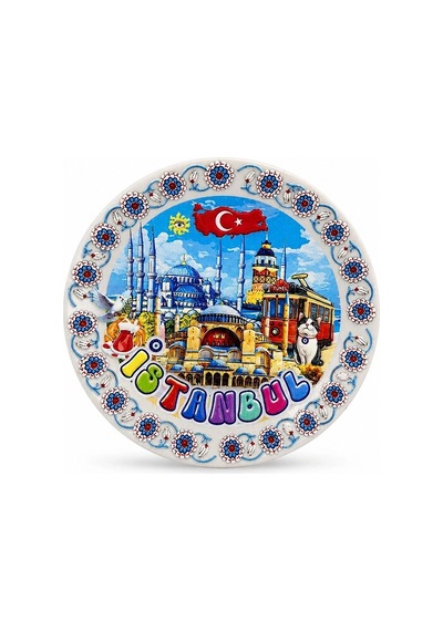 İstanbul Temalı Seramik Magnet Alk5853