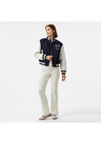 Tommy Jeans Letterman Kadın Mavi Ceket Düz Dw0dw18845 Mavi