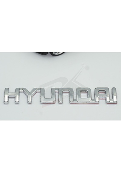 Hyundai Bagaj 3M 3D Krom Abs Logo Amblem (267088873)