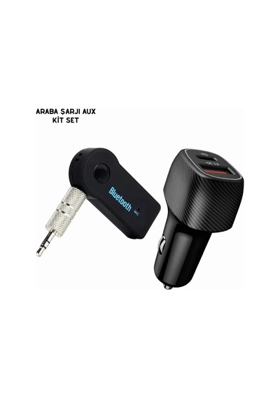 Araç İçi Bluetooth Müzik Kiti + Type-c Pd Araç Şarjı Seti Diğer
