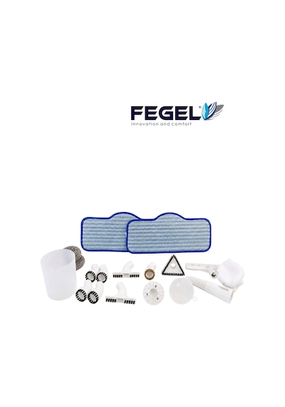 Fegel FG-B1 1500W 5 Bar Paslanmaz Çelik Kazanlı Kimyasalsız Çok Fonksiyonlu Buharlı Temizleyici