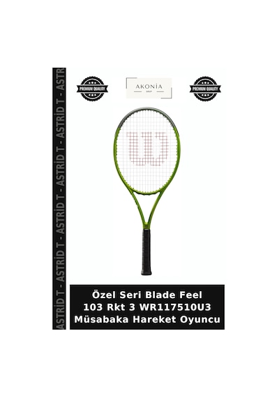 Özel Seri Blade Feel 103 Rkt 3 Wr117510u3 Müsabaka Hareket Oyuncu