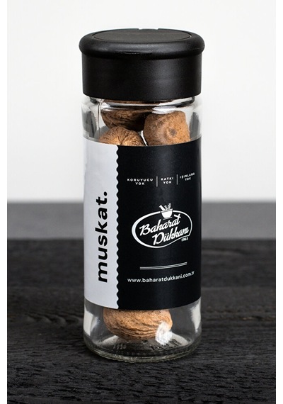 Baharat Dükkanı Muskat 45gr Cam