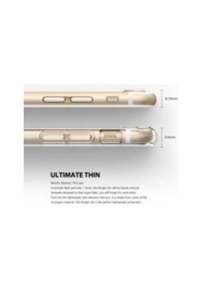 Ringke Air Apple Uyumlu iPhone 7 Plus İle Kılıf Smoke Black