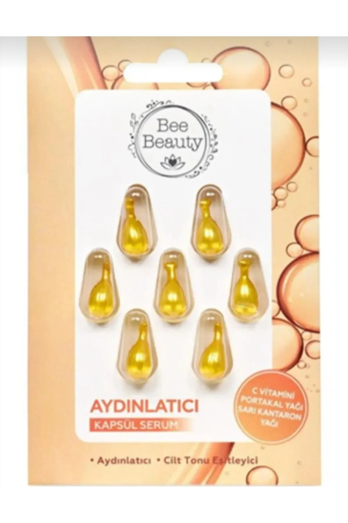 Bee Beauty Aydınlatıcı Kapsül Serum 7'li
