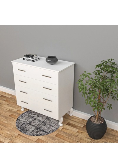 Flora Şifonyer Suntalam Sis Gri