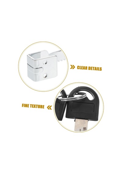 Premium Cam Kabin Kilidi, Metal Yapı, Şeffaf Ve Güvenli Tasarım, 14cm Uzunluk, Anahtar İle Kilit Sistemi, Dolap Ve Vitrinler İçin