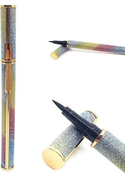 Mst Cosmetic Krystal Gökkuşağı Diamonds Likit Eyeliner