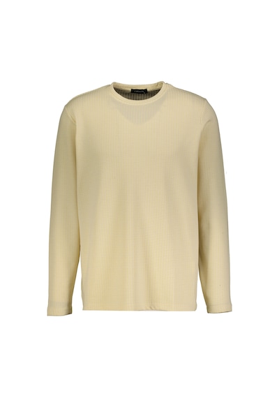 Finesuits Erkek Jakarlı Sweatshirt 242209020.lnkoyr Taş