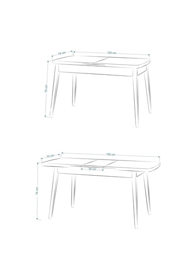 Vilinze Eames Sandalye Avanos Ahşap Mdf Açılır Mutfak Masası Takımı - 70x120+30 Cmtk-avanos-70120ak-nn-eames-nb Beyaz Vilinze Eames Sandalye Avanos Ahşap Mdf Açılır Mutfak Masası Takımı - 70x120+30 Cmtk-avanos-70120ak-nn-eames-nb Beyaz
