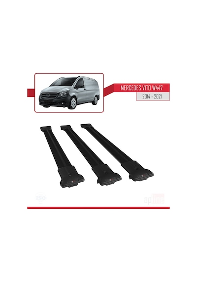 Mercedes Vito (W447) 2014 Ve Sonrası Fly Model Ara Atkı Tavan Bar