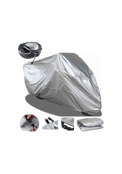 Honda Uyumlu Pcx 125 Arka Çanta Uyumlu Ultra Kalın Motosiklet Brandası