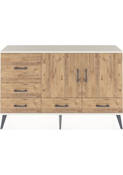 Arges Konsol 4 Raflı 5 Çekmeceli 2 Kapaklı 132x30x83 Aytaşı-çam/çam Çam/çam Arges Konsol 4 Raflı 5 Çekmeceli 2 Kapaklı 132x30x83 Aytaşı-çam/çam Çam/çam