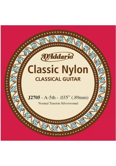 D'addario J2705 Klasik Gitar Teli Tek 5 No La