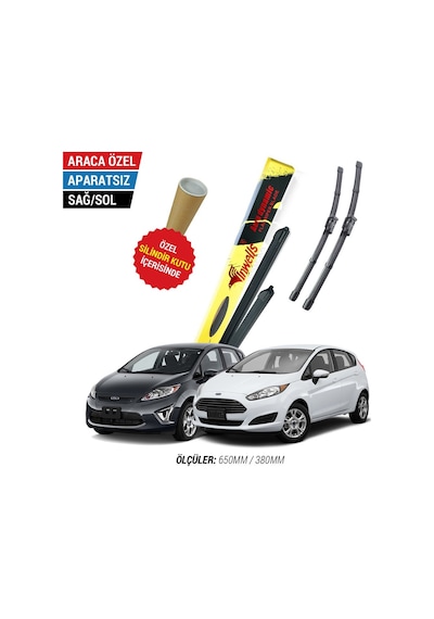 Ford Fiesta İnwells Muz Silecek Takımı 2008-2017