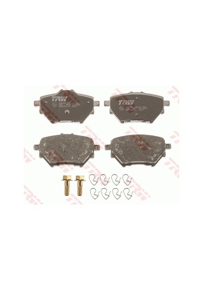 Peugeot 308 Arka Balata 268Mm Disk Elekt. El Freni 2014-2020 Trw