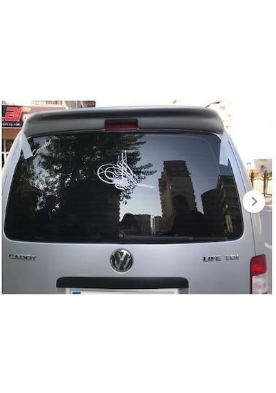Volkswagen Caddy 2003-2014 Gri Spoiler