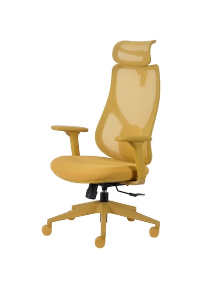 Rio Ergonomik Çalışma Koltuğu Sarı